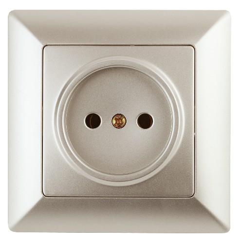 Розетка INTRO 2P, 16А-250В, СУ, Solo, шампань (10/200/2400) 4-201-04 (Б0043308) Розетка INTRO 2P, 16А-250В, СУ, Solo, шампань (10/200/2400) 4-201-04 (Б0043308)