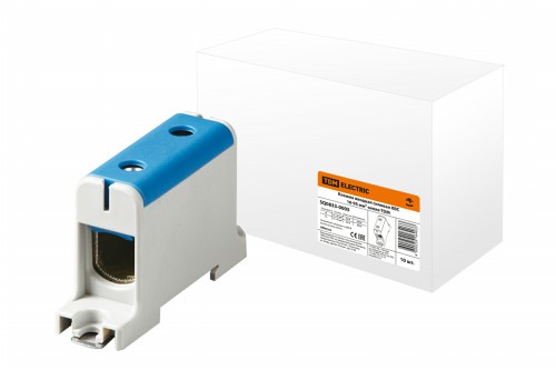 Клемма вводная силовая КВС 16-95 кв.мм. синяя TDM (1/180) (SQ0833-0005) фото 2 Клемма вводная силовая КВС 16-95 кв.мм. синяя TDM (1/180) (SQ0833-0005) фото 2