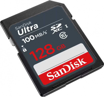 Карта памяти SDXC 128GB SanDisk Class 10 Ultra UHS-I (100 Mb/s) (SDSDUNR-128G-GN3IN) фото 2 Карта памяти SDXC 128GB SanDisk Class 10 Ultra UHS-I (100 Mb/s) (SDSDUNR-128G-GN3IN) фото 2