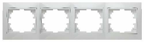 Рамка INTRO на 4 поста гор., скрытой установки, Plano, белый (1/14/280/2240) (Б0027629) фото 8 Рамка INTRO на 4 поста гор., скрытой установки, Plano, белый (1/14/280/2240) (Б0027629) фото 8