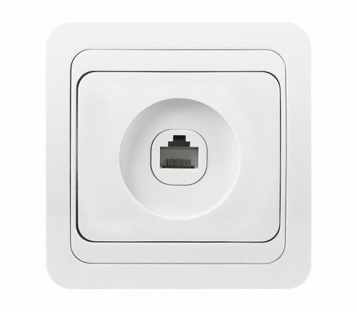 Розетка SMARTBUY скрытая установка, 1-местная телефонная белая "Марс" (SBE-02w-S1-PH) (1/10) Розетка SMARTBUY скрытая установка, 1-местная телефонная белая "Марс" (SBE-02w-S1-PH) (1/10)