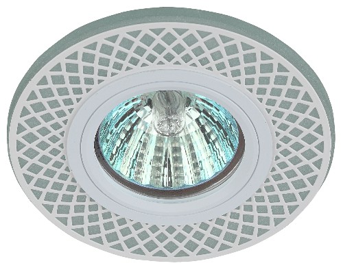 Светильник ЭРА DK LD42 WH/WH декор cо светодиодной подсветкой MR16 белый/белый (50/2000) (Б0037380) Светильник ЭРА DK LD42 WH/WH декор cо светодиодной подсветкой MR16 белый/белый (50/2000) (Б0037380)