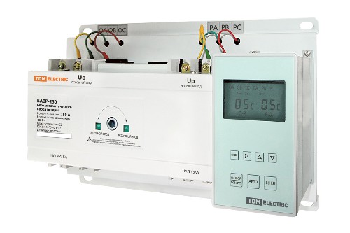 Блок автоматического ввода резерва БАВР 3П 250/250А TDM (SQ0743-0004) Блок автоматического ввода резерва БАВР 3П 250/250А TDM (SQ0743-0004)