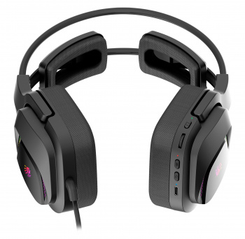 Наушники с микрофоном A4Tech Bloody MR575 черный BT оголовье (MR575) (1/10) фото 6 Наушники с микрофоном A4Tech Bloody MR575 черный BT оголовье (MR575) (1/10) фото 6