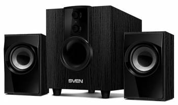 Колонки SVEN MS-107, чёрный, акустическая система 2.1, мощность(RMS): 5 Вт+2x2.5 Вт (SV-014810) Колонки SVEN MS-107, чёрный, акустическая система 2.1, мощность(RMS): 5 Вт+2x2.5 Вт (SV-014810)