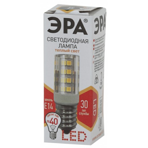 Лампа светодиодная ЭРА STD LED T25-5W-CORN-827-E14 E14 / Е14 5Вт теплый белый свет (1/100) (Б0033030) Лампа светодиодная ЭРА STD LED T25-5W-CORN-827-E14 E14 / Е14 5Вт теплый белый свет (1/100) (Б0033030)