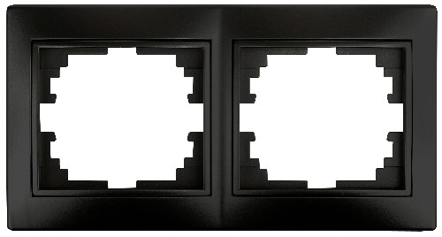 Рамка INTRO на 2 поста гор., СУ, Plano, антрацит (20/400/3200) 1-502-05 (Б0044579) Рамка INTRO на 2 поста гор., СУ, Plano, антрацит (20/400/3200) 1-502-05 (Б0044579)