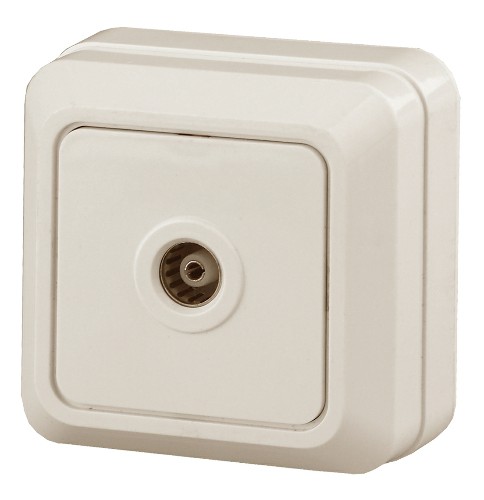 2-301-02 Intro Розетка TV одиночная, ОУ, Quadro, сл.кость (1/10/200/3600) (Б0027659) фото 5 2-301-02 Intro Розетка TV одиночная, ОУ, Quadro, сл.кость (1/10/200/3600) (Б0027659) фото 5