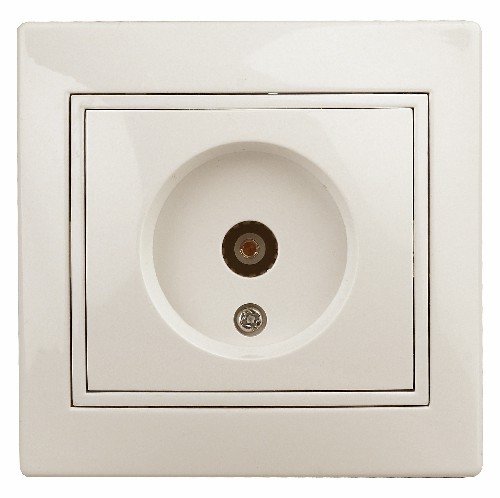 Розетка INTRO TV одиночная, скрытой установки, Plano, сл.кость (1/10/200/2400) (Б0027618) фото 8 Розетка INTRO TV одиночная, скрытой установки, Plano, сл.кость (1/10/200/2400) (Б0027618) фото 8