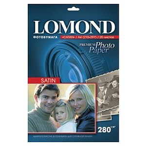 Фотобумага LOMOND A4 270 г/м2 Satin (Warm) 20л (1/35) (C0029976) фото 2 Фотобумага LOMOND A4 270 г/м2 Satin (Warm) 20л (1/35) (C0029976) фото 2