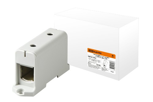 Клемма вводная силовая КВС 35-240 кв.мм. серая TDM (1/60) (SQ0833-0010) Клемма вводная силовая КВС 35-240 кв.мм. серая TDM (1/60) (SQ0833-0010)