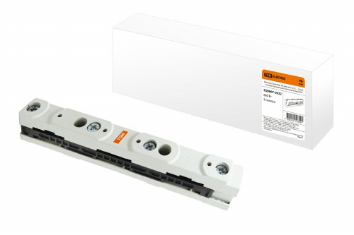 Изолятор шинный 3П для шин 5х12…10x30 с межцентровым расстоянием 60 мм TDM (SQ0807-0022) фото 2 Изолятор шинный 3П для шин 5х12…10x30 с межцентровым расстоянием 60 мм TDM (SQ0807-0022) фото 2