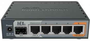 Роутер MIKROTIK RB760iGS 10/100/1000BASE-TX (1/40) (RB760IGS) Роутер MIKROTIK RB760iGS 10/100/1000BASE-TX (1/40) (RB760IGS)