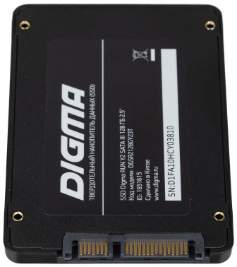 яВнутренний SSD Digma 128GB Run Y2, SATA-III, R/W - 500/430 MB/s, 2.5", Yeestor YS9082, 3D TLC (DGSR2128GY23T) фото 6 яВнутренний SSD Digma 128GB Run Y2, SATA-III, R/W - 500/430 MB/s, 2.5", Yeestor YS9082, 3D TLC (DGSR2128GY23T) фото 6