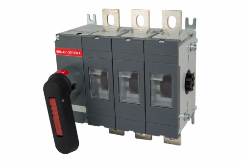 Рубильник ВНК-43-1 3П 1250А с установленной фронтальной ручкой управления TDM (SQ0744-0009) фото 2 Рубильник ВНК-43-1 3П 1250А с установленной фронтальной ручкой управления TDM (SQ0744-0009) фото 2
