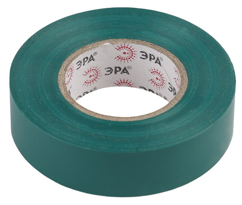 Изолента ЭРА из ПВХ 19мм*20м зеленая (10/200/6400) (C0036544) Изолента ЭРА из ПВХ 19мм*20м зеленая (10/200/6400) (C0036544)