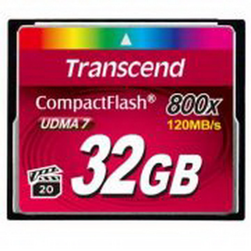 Карта памяти CF Transcend 32GB (800x) (TS32GCF800) Карта памяти CF Transcend 32GB (800x) (TS32GCF800)