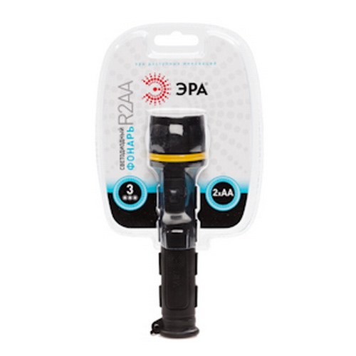 Фонарь ЭРА R2AA ручной 3xLED 2xAA резина в блистере (24/144/576) (C0033735) Фонарь ЭРА R2AA ручной 3xLED 2xAA резина в блистере (24/144/576) (C0033735)