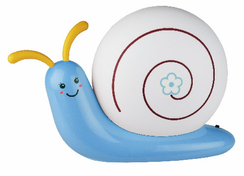 Светильник светодиодный ЭРА настольный NLED-405-0.5W-BU улитка цветная аккумуляторный Сетевой адаптер в комплекте синий (1/36/144) (Б0003788) фото 6 Светильник светодиодный ЭРА настольный NLED-405-0.5W-BU улитка цветная аккумуляторный Сетевой адаптер в комплекте синий (1/36/144) (Б0003788) фото 6