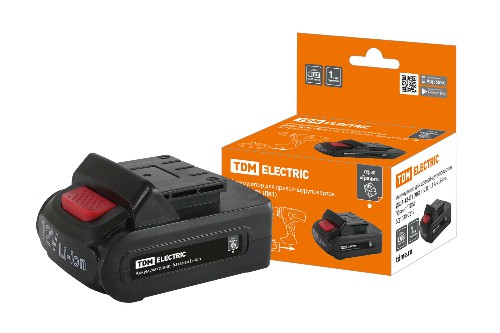 Аккумулятор для дрелей-шуруповертов ДША-12-Л1(ЛК1) 12 В, 1,3 А*ч Li-Ion, "Гранит" TDM (1/1/44) (SQ1030-0212) Аккумулятор для дрелей-шуруповертов ДША-12-Л1(ЛК1) 12 В, 1,3 А*ч Li-Ion, "Гранит" TDM (1/1/44) (SQ1030-0212)