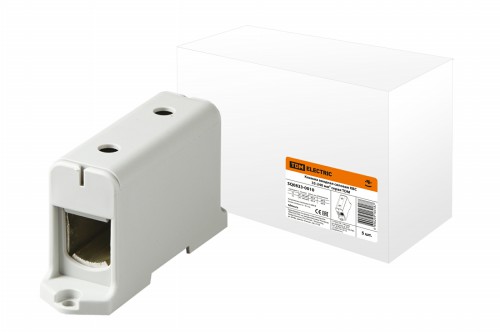 Клемма вводная силовая КВС 35-240 кв.мм. серая TDM (1/60) (SQ0833-0010) фото 2 Клемма вводная силовая КВС 35-240 кв.мм. серая TDM (1/60) (SQ0833-0010) фото 2