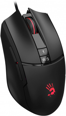 Мышь проводная A4TECH Bloody L65 Max черный оптическая (12000dpi) USB (1/20) (L65 MAX/STONE BLACK) фото 8 Мышь проводная A4TECH Bloody L65 Max черный оптическая (12000dpi) USB (1/20) (L65 MAX/STONE BLACK) фото 8