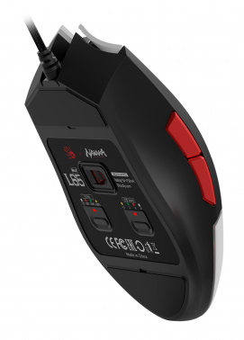 Мышь проводная игровая A4TECH Bloody L65 Max белый/рисунок оптическая (12000dpi) USB (6but) (1/20) (L65 MAX NARAKA) фото 9 Мышь проводная игровая A4TECH Bloody L65 Max белый/рисунок оптическая (12000dpi) USB (6but) (1/20) (L65 MAX NARAKA) фото 9
