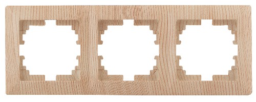 Рамка INTRO на 3 поста, СУ, Solo, сосна (14/280/3360) 4-503-11 (Б0043423) Рамка INTRO на 3 поста, СУ, Solo, сосна (14/280/3360) 4-503-11 (Б0043423)