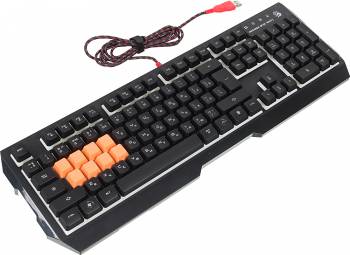 Клавиатура проводная игровая A4TECH Bloody B188 USB Multimedia Gamer LED, черная фото 8 Клавиатура проводная игровая A4TECH Bloody B188 USB Multimedia Gamer LED, черная фото 8