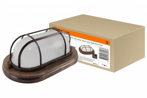 Светильник TDM НПБ1402 венге овал с реш. 60Вт IP54 (1/8) (SQ0303-0437) Светильник TDM НПБ1402 венге овал с реш. 60Вт IP54 (1/8) (SQ0303-0437)