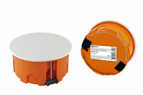 Распаячная коробка СП D80х40мм, крышка, пл. лапки, IP20, инд. штрихкод, TDM (SQ1403-1925) фото 2 Распаячная коробка СП D80х40мм, крышка, пл. лапки, IP20, инд. штрихкод, TDM (SQ1403-1925) фото 2