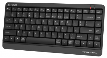 Клавиатура беспроводная A4Tech Fstyler FBK11 черный/серый USB BT/Radio slim (1/20) (FBK11 GREY) фото 3 Клавиатура беспроводная A4Tech Fstyler FBK11 черный/серый USB BT/Radio slim (1/20) (FBK11 GREY) фото 3