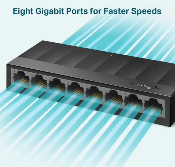 Коммутатор TP-Link LS1008G 8G неуправляемый (1/40) фото 3 Коммутатор TP-Link LS1008G 8G неуправляемый (1/40) фото 3
