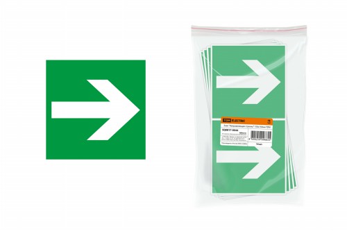 Знак "Направляющая стрелка" 150х150мм TDM (SQ0817-0044) фото 2 Знак "Направляющая стрелка" 150х150мм TDM (SQ0817-0044) фото 2