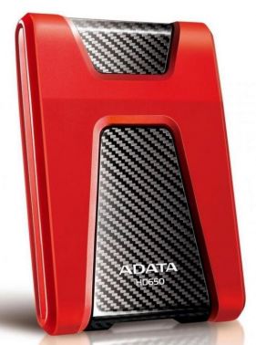 Внешний HDD A-Data 2 TB HD650 красный, 2.5", USB 3.0 (AHD650-2TU31-CRD) фото 2 Внешний HDD A-Data 2 TB HD650 красный, 2.5", USB 3.0 (AHD650-2TU31-CRD) фото 2