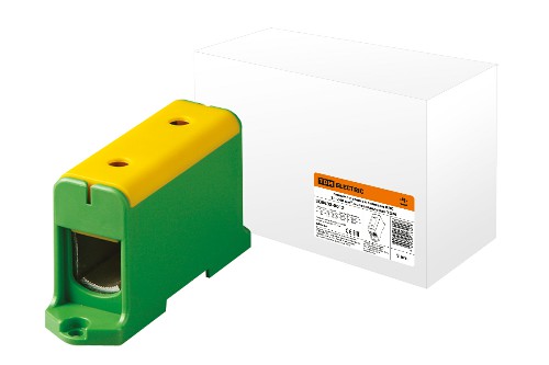 Клемма вводная силовая КВС 35-240 кв.мм. желтая/зеленая TDM (1/60) (SQ0833-0012) Клемма вводная силовая КВС 35-240 кв.мм. желтая/зеленая TDM (1/60) (SQ0833-0012)