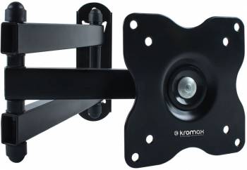 Кронштейн для LED/LCD телевизоров Kromax DIX-15 black,10"-28",нак. ±15°, пов. 180°, 10 шт/уп (20202) Кронштейн для LED/LCD телевизоров Kromax DIX-15 black,10"-28",нак. ±15°, пов. 180°, 10 шт/уп (20202)