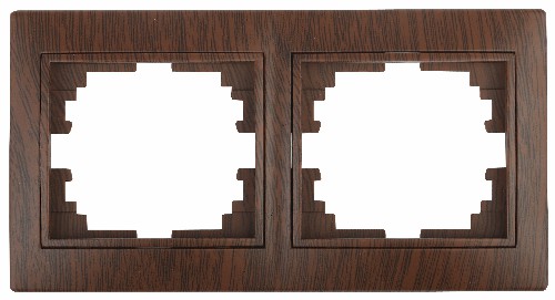 Рамка INTRO на 2 поста гор., скрытой установки, Plano, венге (1/20/400/3200) (Б0030096) фото 5 Рамка INTRO на 2 поста гор., скрытой установки, Plano, венге (1/20/400/3200) (Б0030096) фото 5