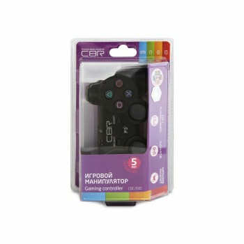 Беспроводной геймпад CBR CBG-930 для PS3, 2 вибро мотора, Bluetooth, черный (1/50) (CBG 930) фото 2 Беспроводной геймпад CBR CBG-930 для PS3, 2 вибро мотора, Bluetooth, черный (1/50) (CBG 930) фото 2