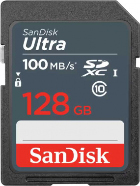 Карта памяти SDXC 128GB SanDisk Class 10 Ultra UHS-I (100 Mb/s) (SDSDUNR-128G-GN3IN) Карта памяти SDXC 128GB SanDisk Class 10 Ultra UHS-I (100 Mb/s) (SDSDUNR-128G-GN3IN)