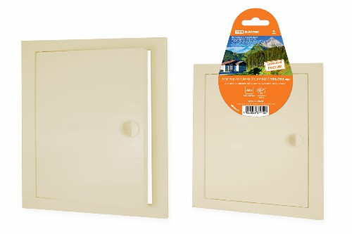 Люк ревизионный с ручкой 150х150, слоновая кость TDM (SQ1807-0428) Люк ревизионный с ручкой 150х150, слоновая кость TDM (SQ1807-0428)