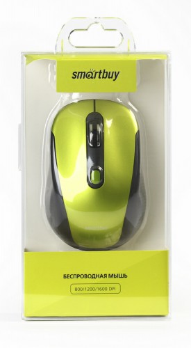 Беспроводная мышь Smart Buy 357AG-FG, фисташковый/зеленый (1/40) (SBM-357AG-FG) Беспроводная мышь Smart Buy 357AG-FG, фисташковый/зеленый (1/40) (SBM-357AG-FG)
