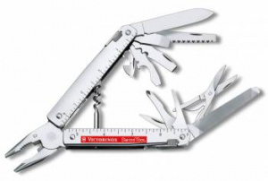 Мультитул Victorinox SwissTool X Plus, 115 мм., 39 функций, серебро (карт. коробка) (3.0338.L) фото 2 Мультитул Victorinox SwissTool X Plus, 115 мм., 39 функций, серебро (карт. коробка) (3.0338.L) фото 2