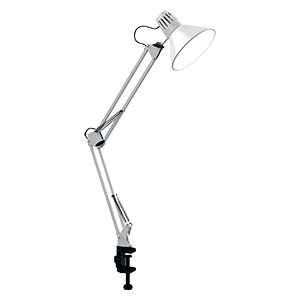 Светильник GAUSS настольный модель GTL001 60W 220-240V E27 белый струбцина 1/16 (GT0011) Светильник GAUSS настольный модель GTL001 60W 220-240V E27 белый струбцина 1/16 (GT0011)