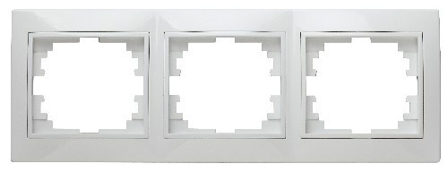 Рамка INTRO на 3 поста гор., скрытой установки, Plano, белый (1/14/280/2240) (Б0027627) фото 5 Рамка INTRO на 3 поста гор., скрытой установки, Plano, белый (1/14/280/2240) (Б0027627) фото 5