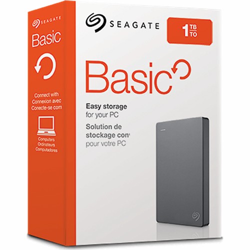 Внешний HDD Seagate 1 TB Basic чёрный, 2.5", USB 3.0 (STJL1000400) Внешний HDD Seagate 1 TB Basic чёрный, 2.5", USB 3.0 (STJL1000400)