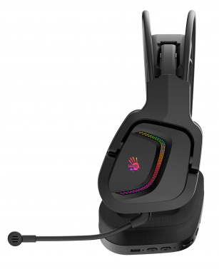 Наушники с микрофоном A4Tech Bloody MR575 черный BT оголовье (MR575) (1/10) фото 3 Наушники с микрофоном A4Tech Bloody MR575 черный BT оголовье (MR575) (1/10) фото 3