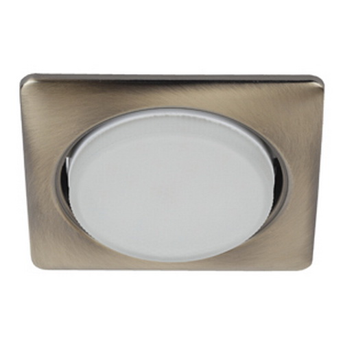 Светильник ЭРА под лампу GX53 KL71 SB, , квадрат, 13W, 220V,бронза (1/100) (Б0017636) Светильник ЭРА под лампу GX53 KL71 SB, , квадрат, 13W, 220V,бронза (1/100) (Б0017636)