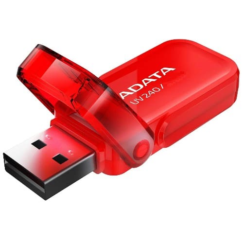 Флеш-накопитель USB 32GB A-Data UV240 красный (AUV240-32G-RRD) Флеш-накопитель USB 32GB A-Data UV240 красный (AUV240-32G-RRD)