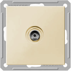 Механизм коннектора TV антенны 1-м С/У WESSEN59 оконечная без рамки сл. кость Systeme Electric RTS-151-2-86 (1/10/60) Механизм коннектора TV антенны 1-м С/У WESSEN59 оконечная без рамки сл. кость Systeme Electric RTS-151-2-86 (1/10/60)